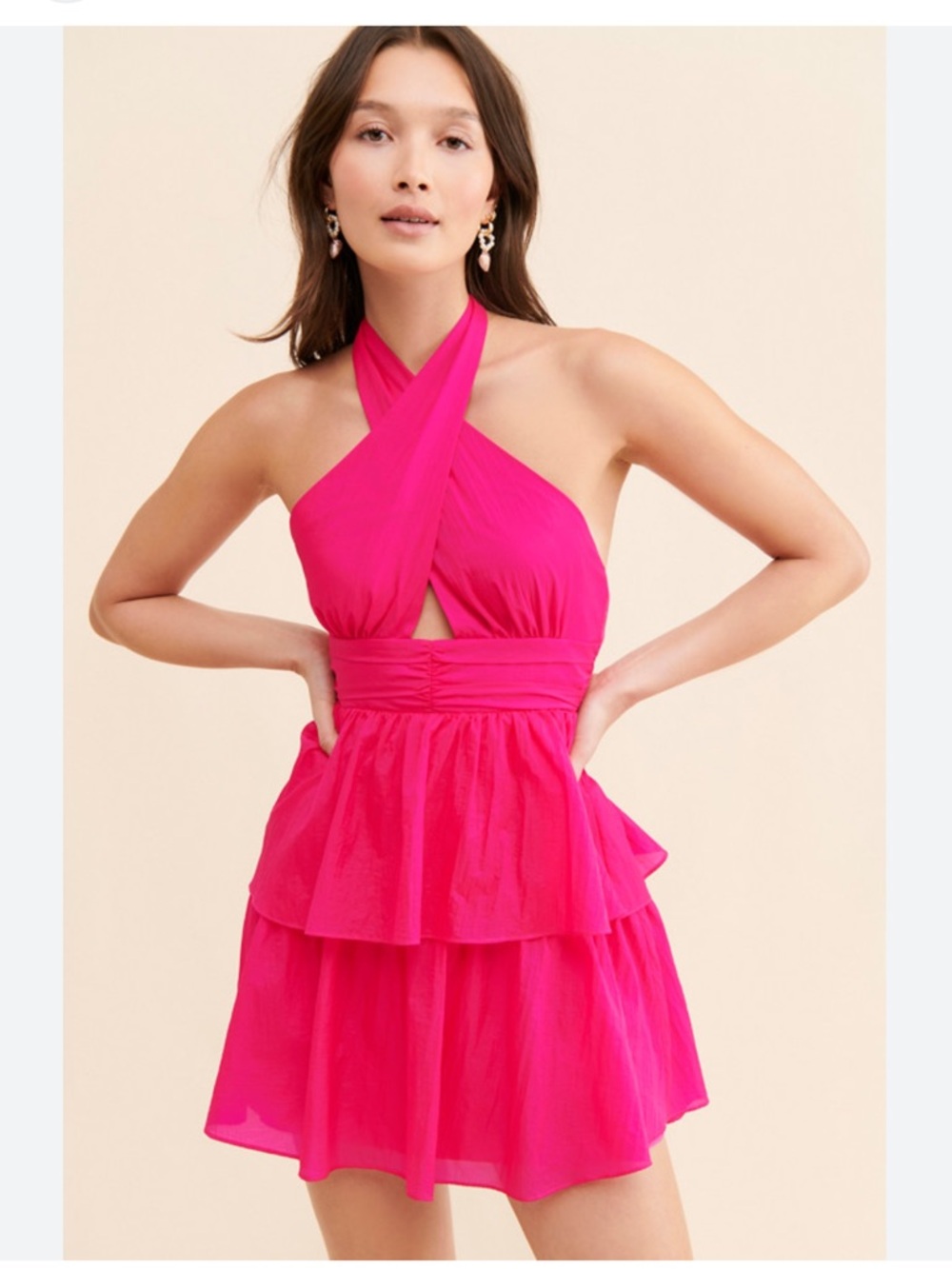 Amanda Uprichard Darby Mini Dress